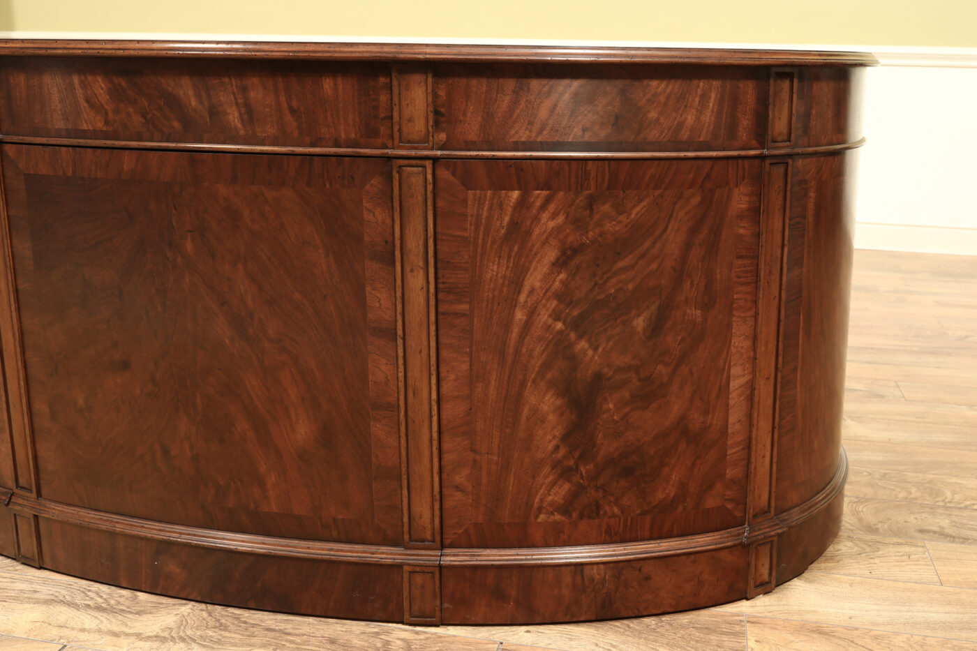 Kidney Shaped Desk with Optional Monitor Lift - Image 22