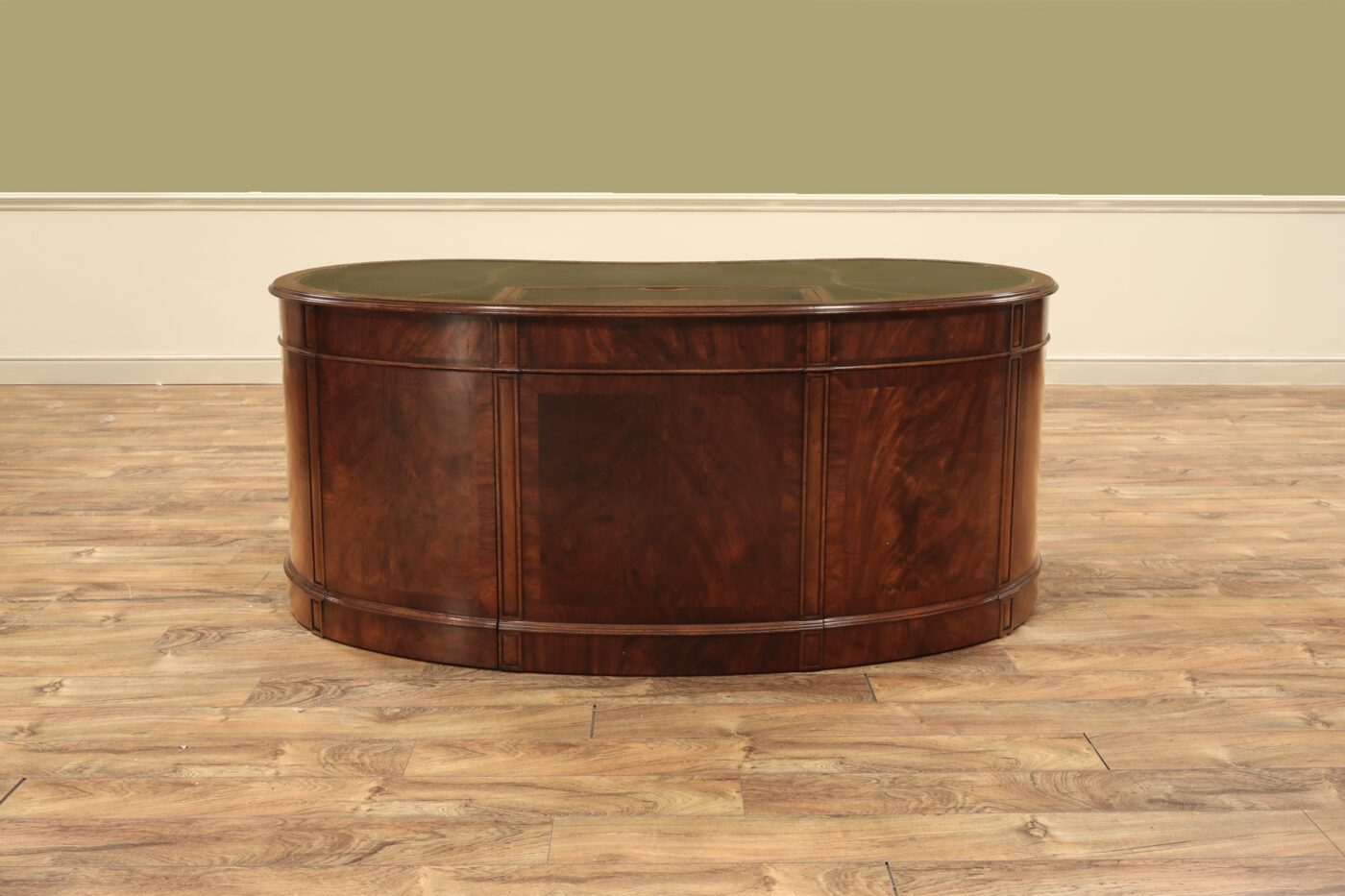 Kidney Shaped Desk with Optional Monitor Lift - Image 2