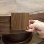 Black walnut with natural finish