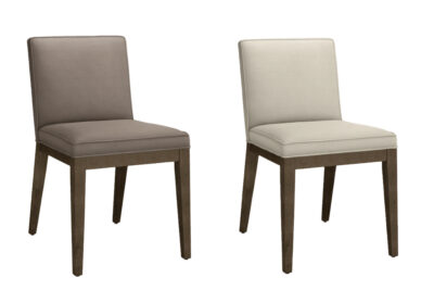 Walnut Parson Dining Chair, Customizable American Made Dining Chairs