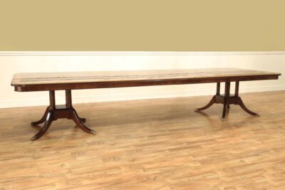 large leighton hall mahogany dining table