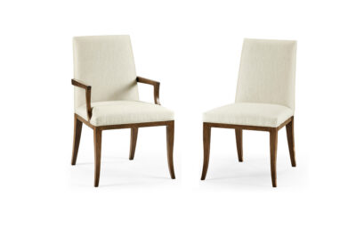 American Walnut Upholstered Chair's